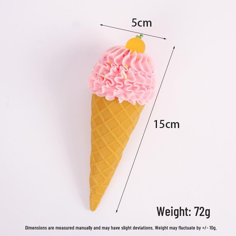 Waffelhörnchen-Modell - Dekorationsobjekt für gefälschtes Eisgeschäft, DIY-Handspielzeug.