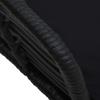 Garden Chairs 2 pcs with Cushions Poly Rattan Black