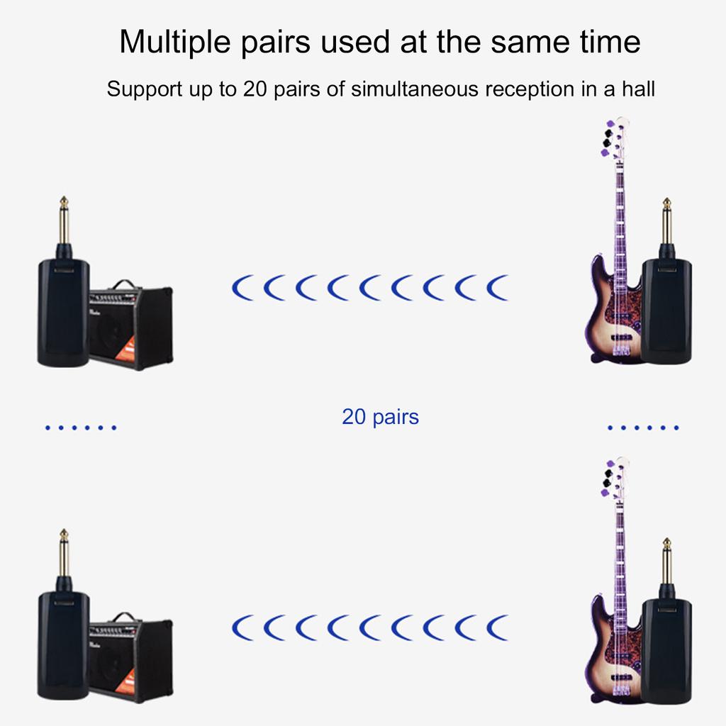 Clásica y electrónica AU688-U Guitarra eléctrica recargable inalámbrico  Mini transmisor receptor Adaptador comprar a buen precio — entrega  gratuita, reseñas reales con fotos — Joom