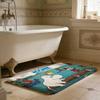 Retro Cute M-Moomins Cartoon Character Kitchen Mat Cheaper Anti-slip Modern Living Room Balcony Printed Modern Home Decor