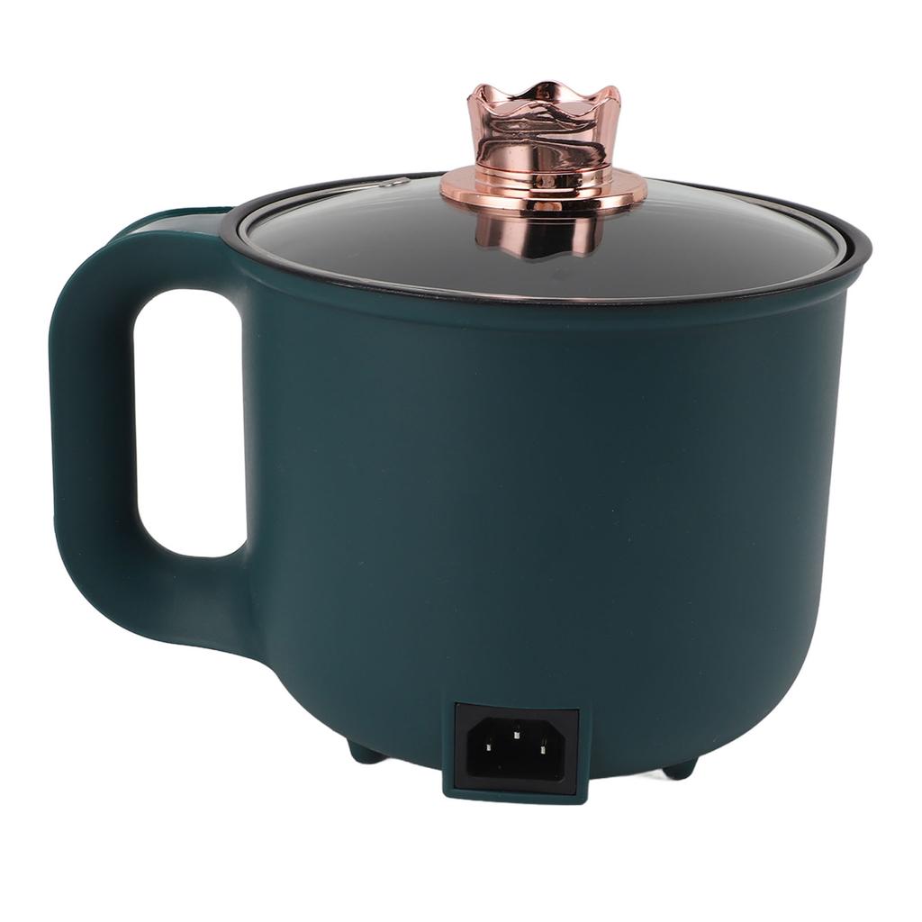 Electric Cooking Pot 1.8L 600W Portable Easy To Clean Noodle Ramen Pot for Home Office Party