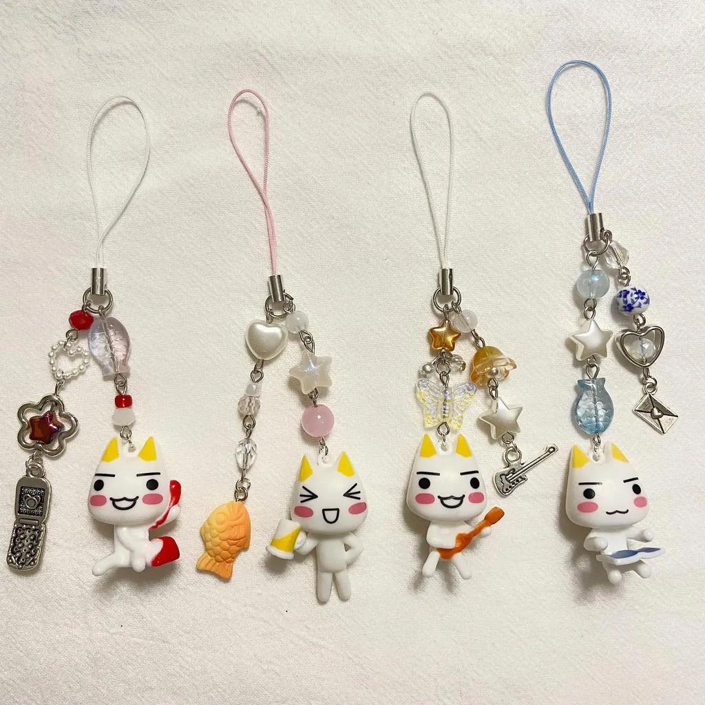 Toro inoue charms lindos, anime, kawaii, llavero estético