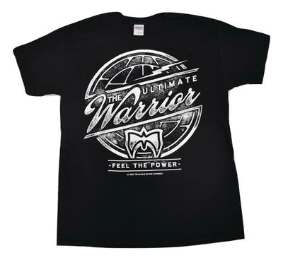 Ultimate Warrior T-shirt da Wrestling da Uomo Senti Il Potere Nuova S, L