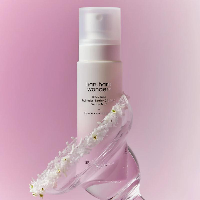 HARUHARU WONDER Schwarzer Reis Probiotika Barriere 2% NAD+ Serum Spray 80ml