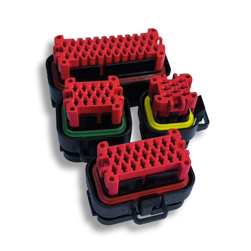 Automotive Wiring Harness Protective Sleeve Plastic Shell Dustproof Connector for Electric Vehicle Plug
