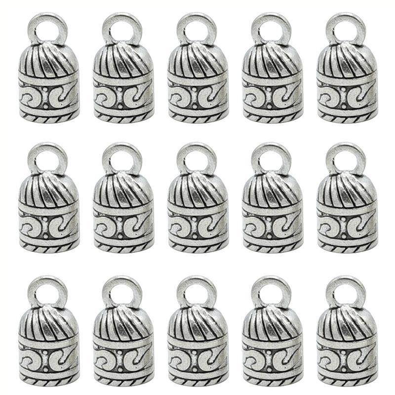 

WTEMPO Metal Silvery Mini Hanging Bells with Top Hole Handicrafts Making Supplies No Sound Retro Wind Chimes Bracelets Necklaces Clothing Accessories 100pcs серебряный