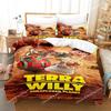 Game Terra Willy Bedding Set Single Twin Full Queen King Size Bed Set Adult Kid Bedroom Duvet Cover Sets 2D Anime Bed Sheet Set