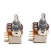 2PCS Guitar Potentiometer A1M B1M Combination 18mm Knurled Shaft Electric Bass Pots for Volume and T