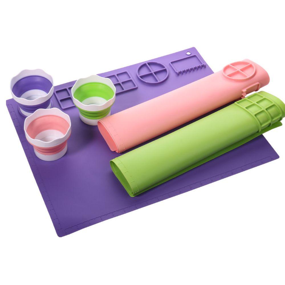 Non-Stick Art Silicone Craft Mat Crafts Graffiti Painting Mat Silicone Painting Mat  Children