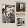 Cartoon Cat Japanese Creative Mini Magnetic Luminous Lightbox Fridge Magnet Tourism Souvenir For Home Decoration Gift