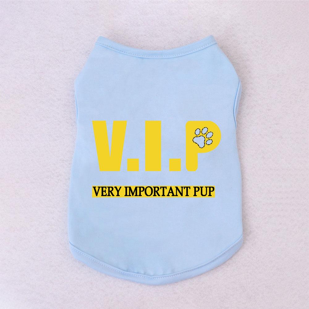 Pet Summer Vest Dog & Cat Fashion Role-playing Breathable Clothes Bichon Pomeranian Funny Internet Celebrity Slogan Printed