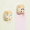Magnetic Toothpick Box Cartoon Dog Dot Pattern Toothpick Holder Dispenser Fridge Magnet Dust-proof Kitchen Toothpick Organizer Container