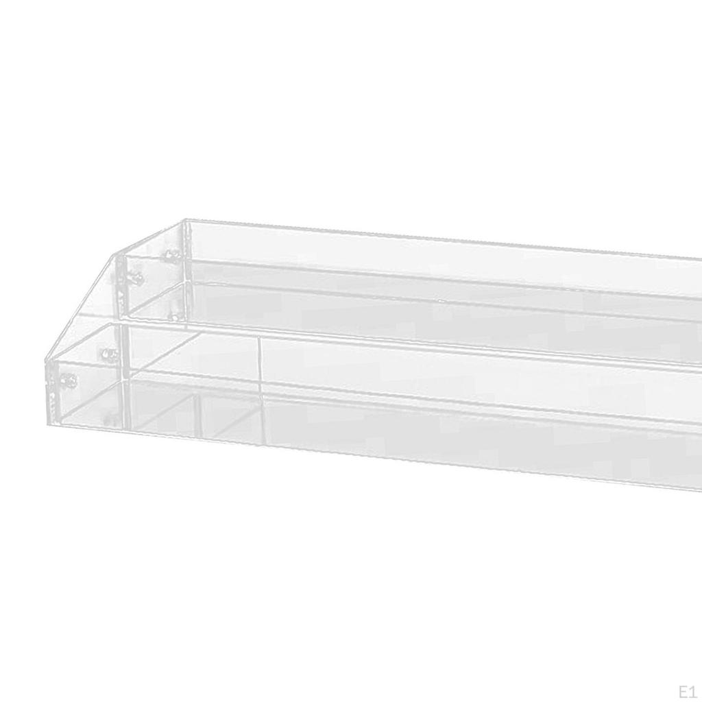 Tiered Acrylic Stands Clear Display Shelf for Cosmetic Cupcakes Model Car