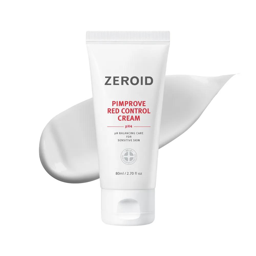 ZEROID Pimprove Red Control Cream pH4 80ml Set (+ Gel Cleanser 25ml)