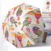 1pc Birds PatternAutomatic Open/close Umbrella, 8-Rib Sturdy Structure, Portable Travel Umbrella, Parties, Everyday Usec53