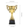 iplusmile Kids' Plastic Trophy, Winner's Cup, Award Trophy for Children, Sports Games, Competitions, Prize, Approximately 6 Inches Tall