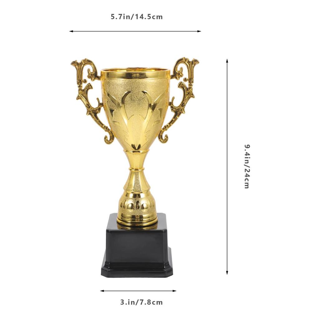 iplusmile Kids' Plastic Trophy, Winner's Cup, Award Trophy for Children, Sports Games, Competitions, Prize, Approximately 6 Inches Tall