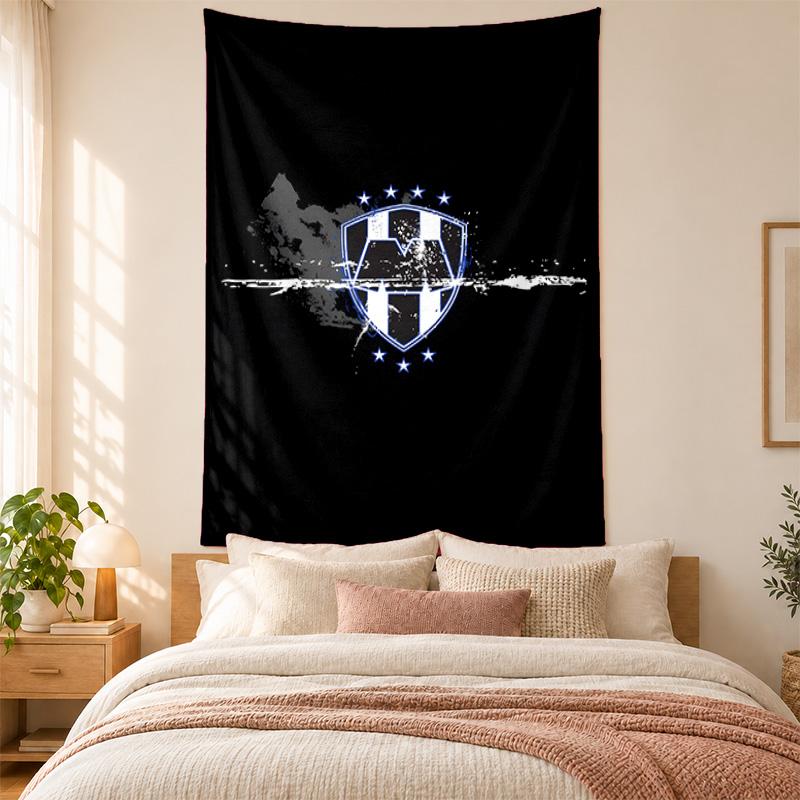 Club De Futboll Monterrey ICON Tapestry Highquality for Decorating Living Room Bedroom Dorm Walls Ideal As Bedroom Wallart Orholiday Gift