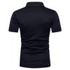 Men's Summer Leisure Culture Breathable Short Sleeved Shirt Top