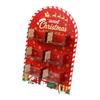 Clear Drawer Storage for Sweets Christmas Tree Wooden Candy Display Stand, Acrylic Organizer Tiered Holiday Treat Holder Party Dessert Table, Holder