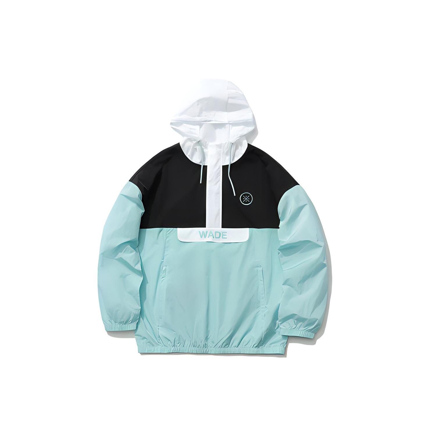 Куртки Li Ning Мужские Синие С капюшоном Умеренные Другие AFDR205-3 XXXL
