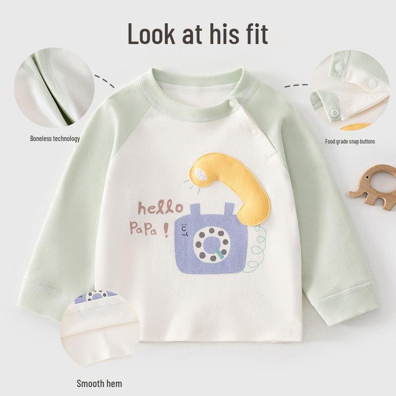 New Arrival Infant Toddler Cartoon Hoodie - Long Sleeve Spring/Autumn Layer for Babies
