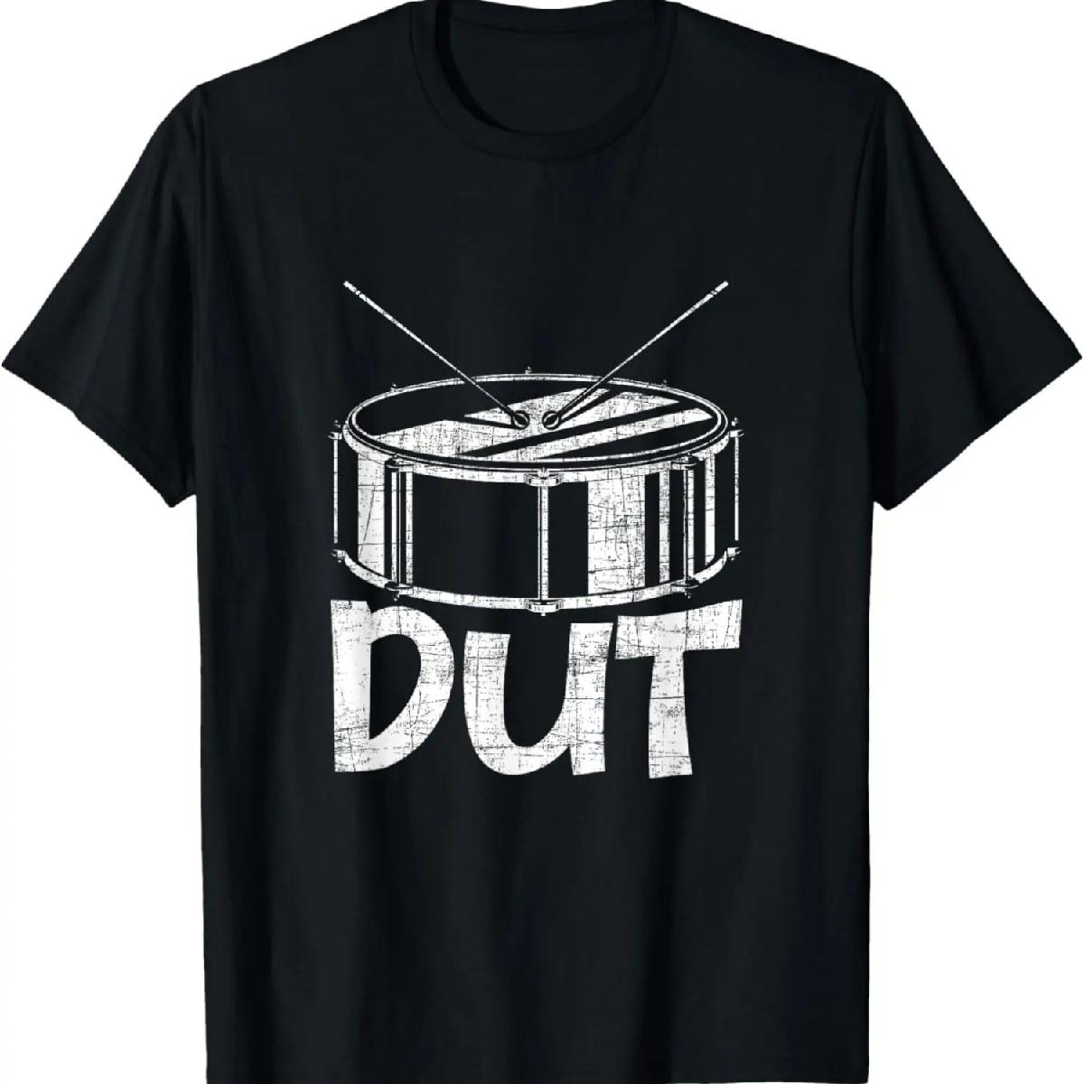 

Дудук - Малый барабан Марширующий оркестр Перкуссионист Игра на барабанах Футболка XXXXXL чёрный