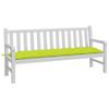 Garden Bench Cushion Light Green 180x50x7 Cm Oxford Fabric