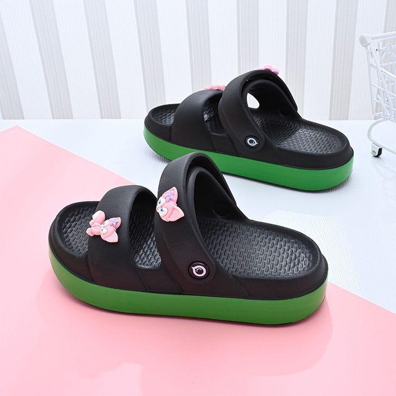 Breathable And Lightweight Pink Girls Sandals Soft Bottom Summer Beach Footwear