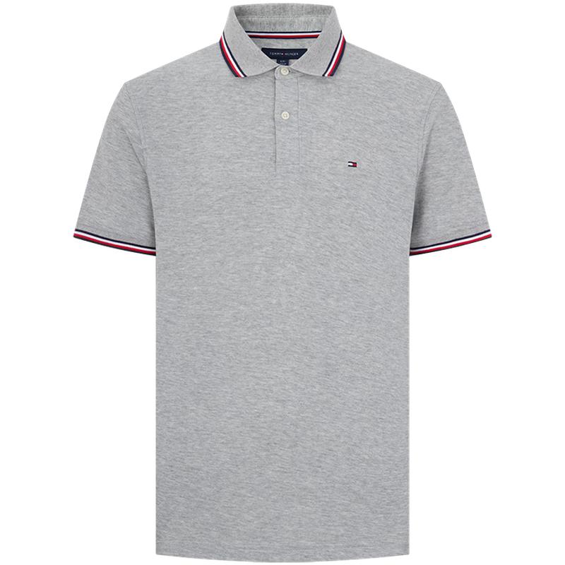 Мужская короткорукавная футболка-поло Tommy Hilfiger из пике-сетки S