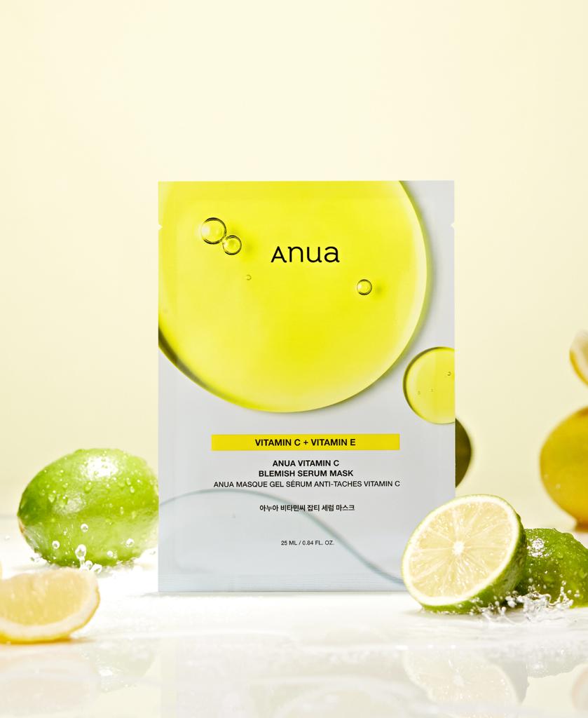Anua Green Lemon Vitamin C Blemish Serum Mask 25ml
