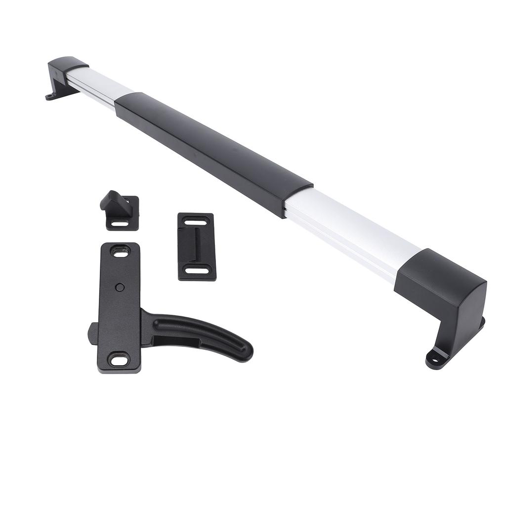 20PCS RV Screen Door Latch Black Metal Screen Door Handle Latch Replacement Kit for Camping Vehicle Motorhome Travel