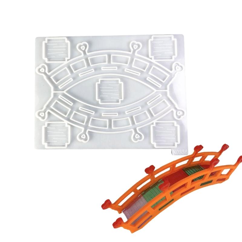 

Bridge Ornament Silicone Mold Realistic Texture Perfect for Handcrafting Nature Inspired Decorations for Home or Office 1