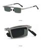 2024 Foldable Polarized UV Protection Sunglasses, Small Square Frame for Men & Women