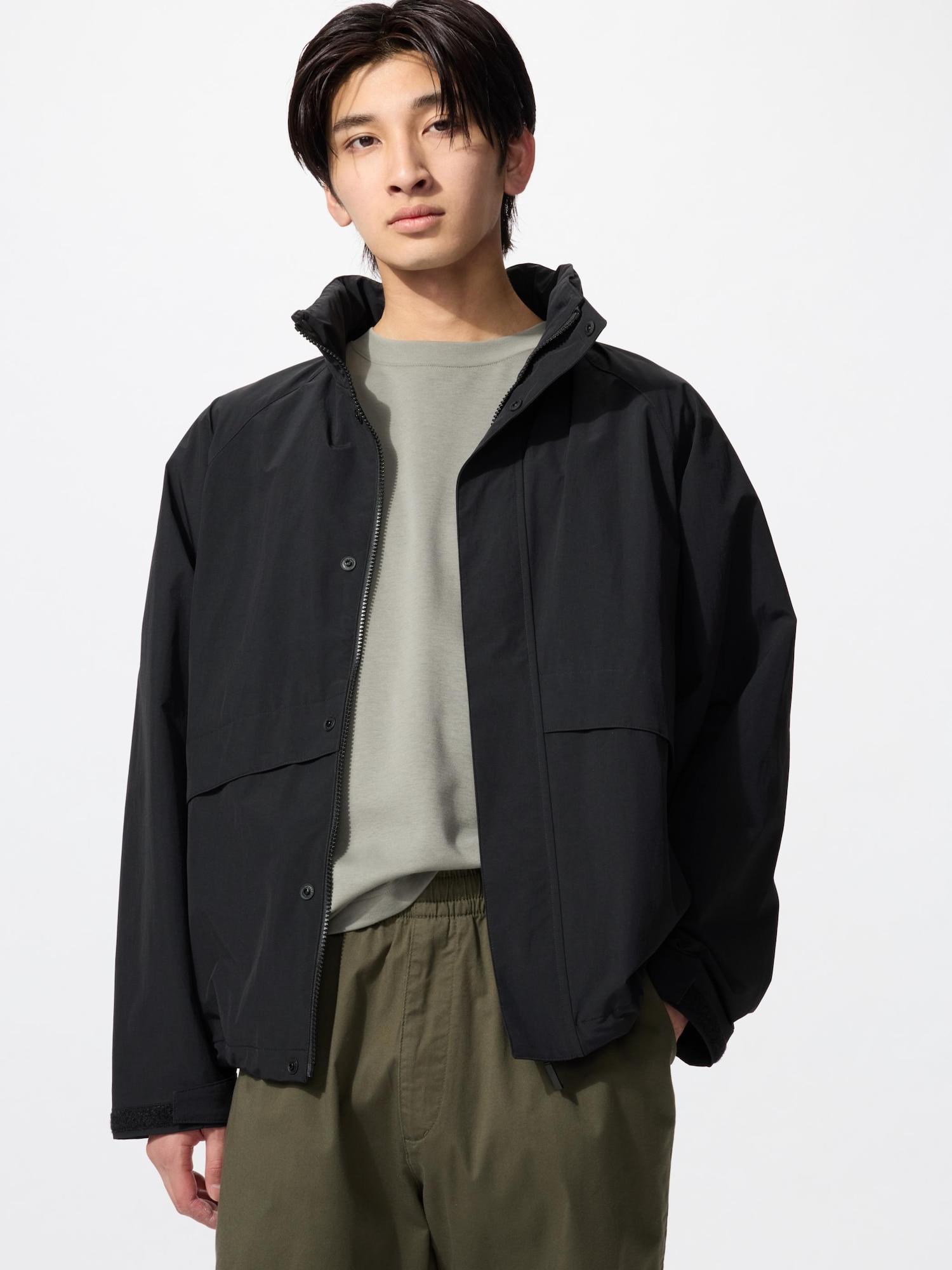 

Uniqlo Япония ветрозащитный стенд блузон 09 BLACK/XXL