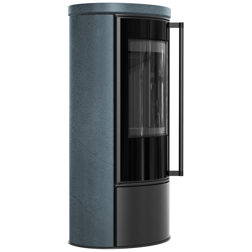 KRATKI ERIK Ø150 5.5 kW SERPENTINO Ceramic Stove Lid Black Termotec