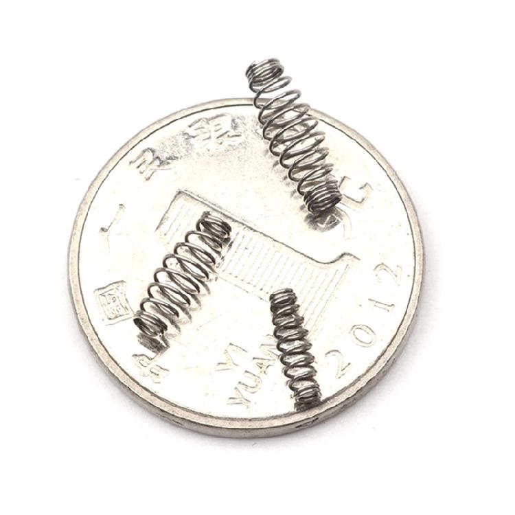 Barbed Swivels Spring Saltwater Fishing Accessories Twist Fishing Hook Metal Spring Pack of 100P