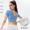Women's Naked Feel Yoga Short Sleeve Crop Top