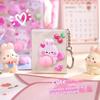 3D Cartoon Animal Butt Peach Sticker Self-Adhesive DIY Decal for Phone Case Scrapbook Stress Relief Art Craft Supply for Kids