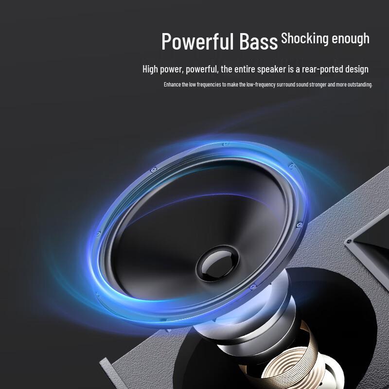 Huidu ECC-102 Professional Full-Range KTV Speaker CN Plug (adapter Included)