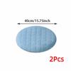 2Pcs Anti Dirty Thick Round Cushion Universal Soft Material Seat Mats Elastic Edge Anti-Slip Stool Seat Cushion Bar Counter