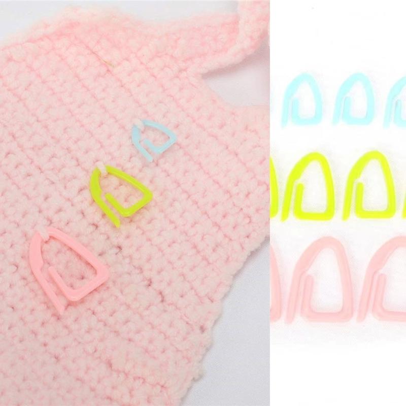 15 Pcs Knitting Stitching Markers Practical Knitting Markers Crochet Markers Weaving Counter Neddles Safety Pins