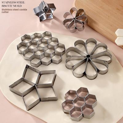 Snack Fritti Pasticcini Fritti Torte Fiori Scossi Ciambelle Biscotti a Nido d'Ape Stampini