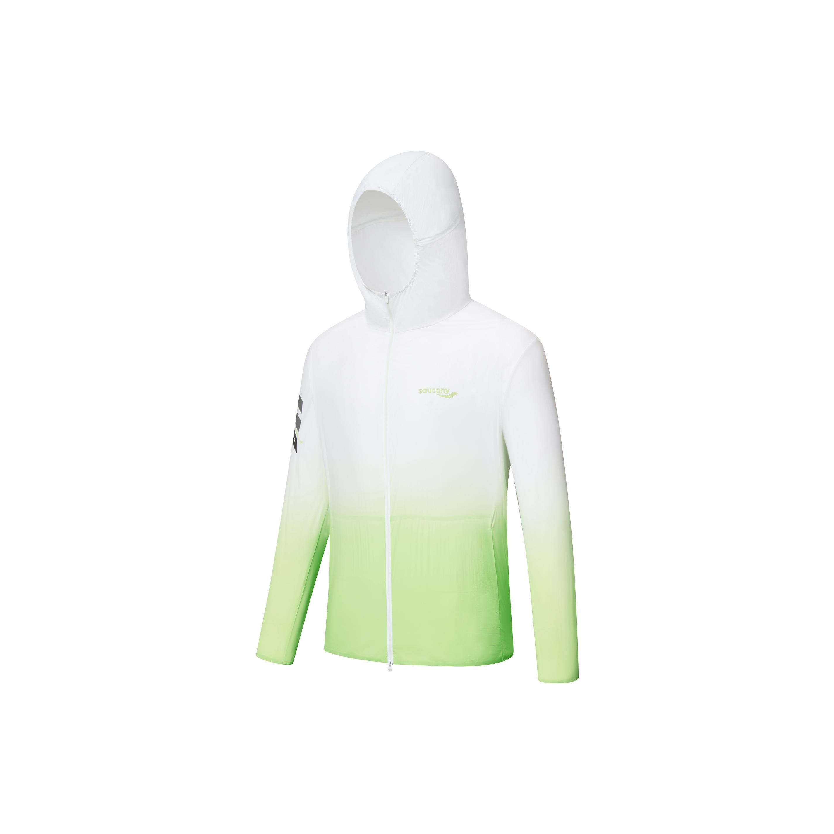 Saucony Jackets Men s Cute Green Yellow Combo Hooded Moderate Other SC2230109A-PR12 L