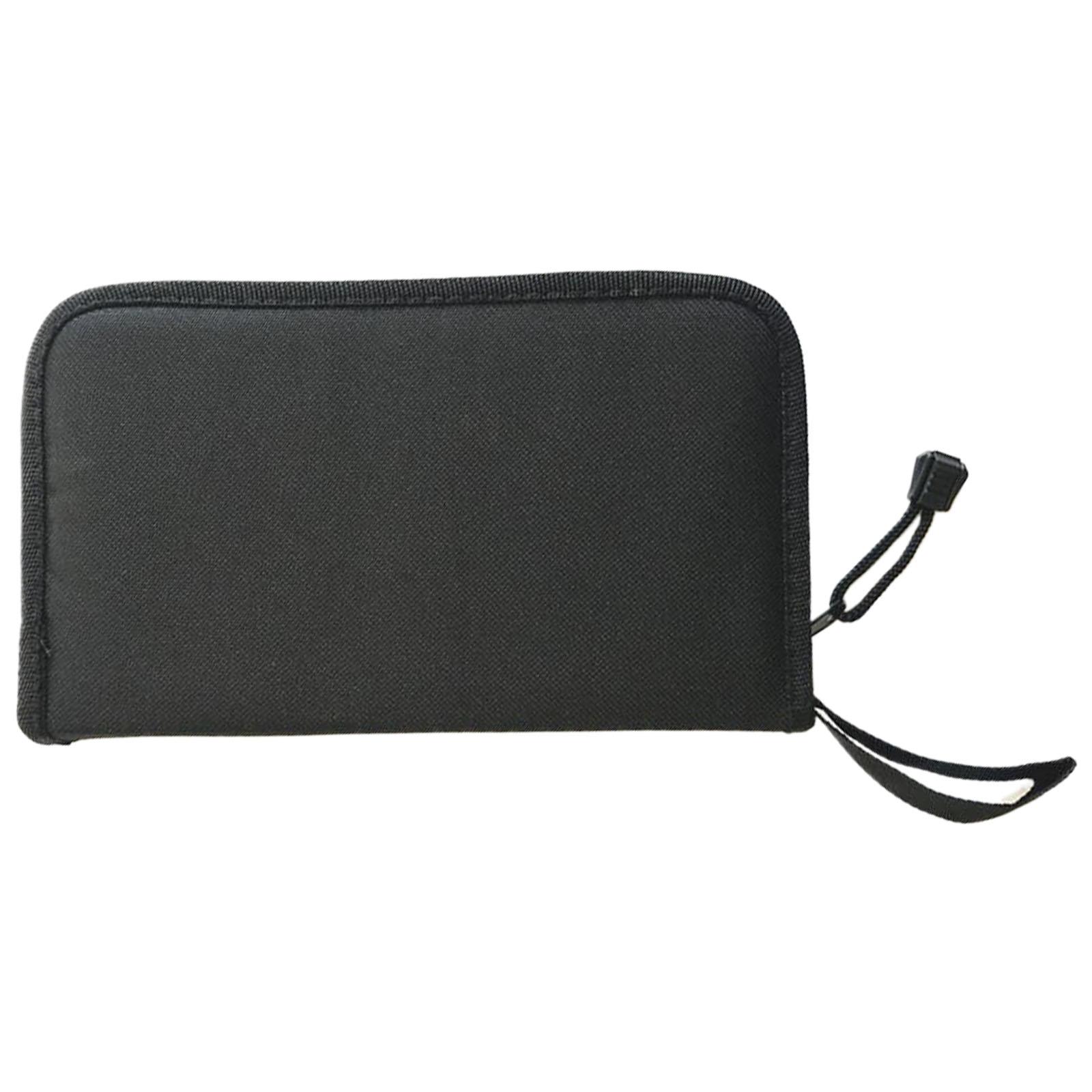 

Многофункциональная сумка для хранения инструментов для лепки из глины, набор инструментов для резьбы, набор игл и мини-плоскогубцы, органайзеры, чехол-кошелек