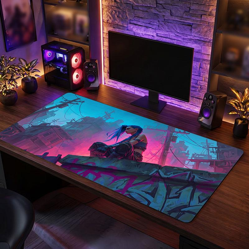 Big Mouse PadArcane Extended Soft Desk Mat Gaming Office Computer Table Decor Mat
