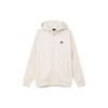 Fleece-Lined Warm Sports Zip Hoodie Jacket Men Outerwear Alumina-Brown HG1833