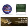 Smaller Diameter Braided Line 8lb-35lb Fast Water Cutting Fishing Line 4 Strands Braided Fishing Line Abrasion Resistant
