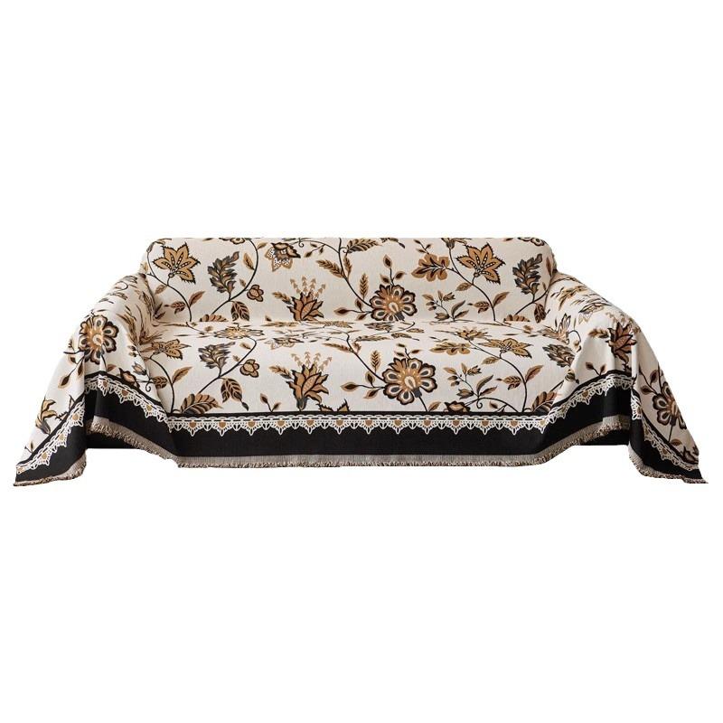 American Retro Sofa Cover Chenille Four Seasons Universal Anti-Scratching Sofa Towel Full Covered Light Luxury Advanced Sofa Cover
