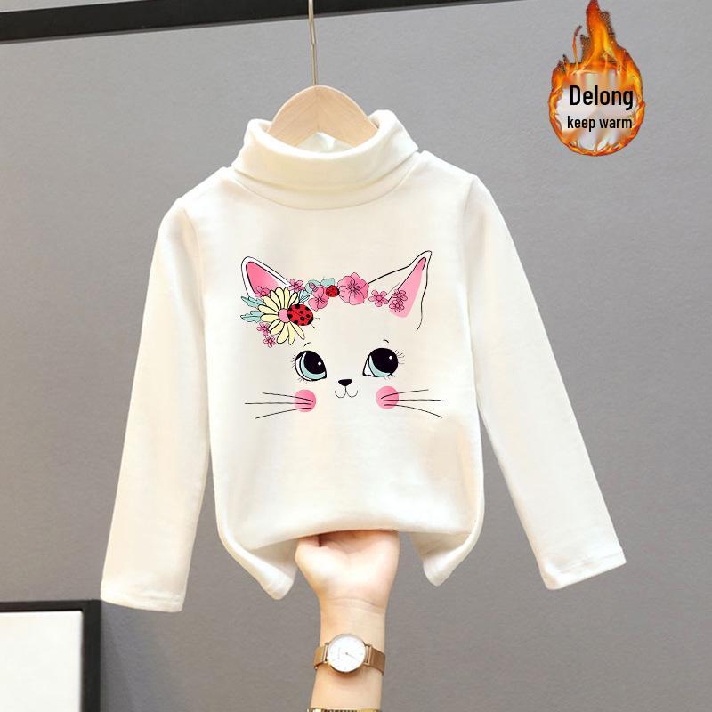 Children's Warm Base Layer Top for Boys and Girls - Thick, Versatile Long-Sleeved for Autumn/Winter